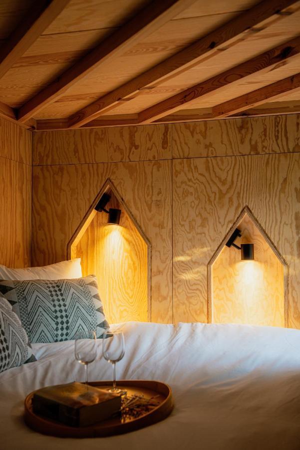 Hutstuf - The Fox & Private Outdoor Spa La-Roche-en-Ardenne Extérieur photo